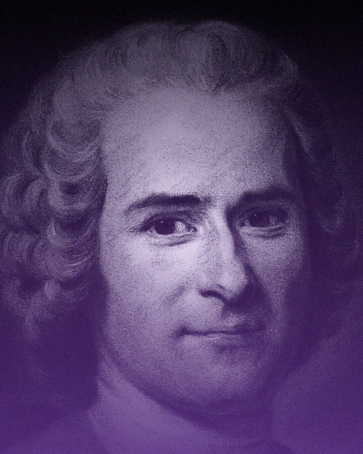 Retrato de Rousseau