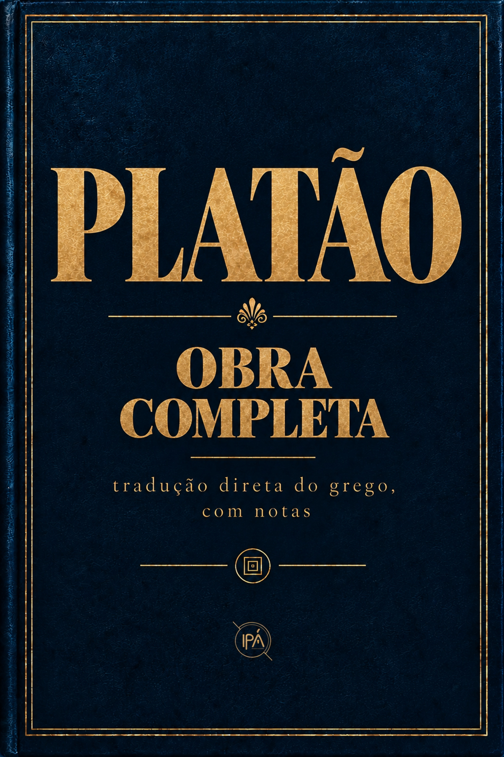 Capa da coleção Platão — Obra Completa