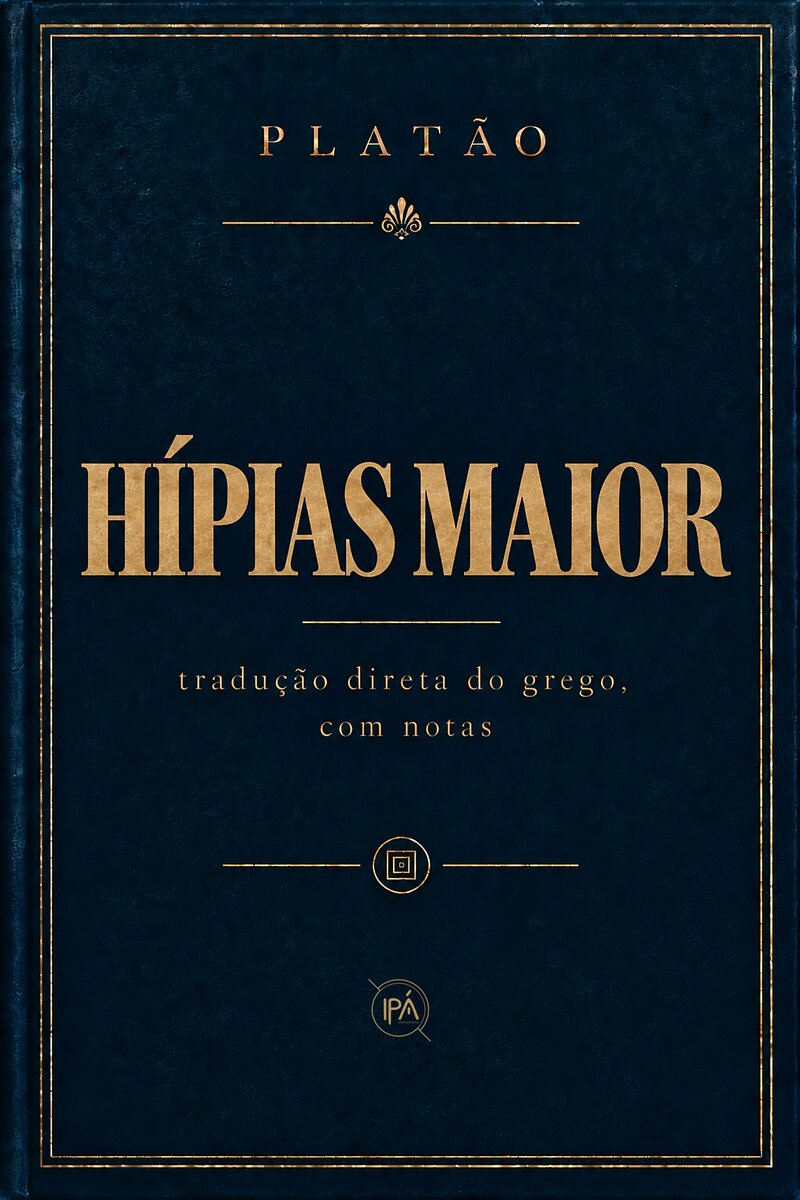 Capa de Hípias Maior