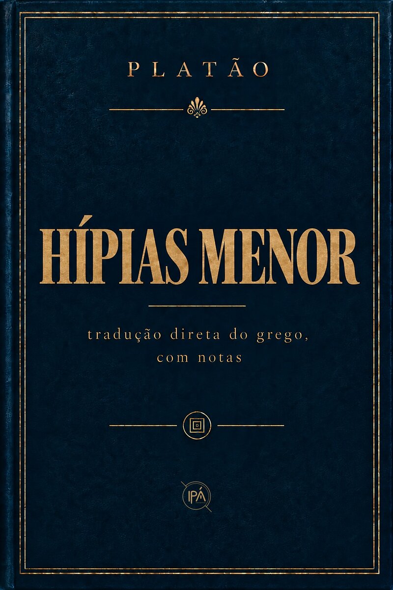 Capa de Hípias Menor