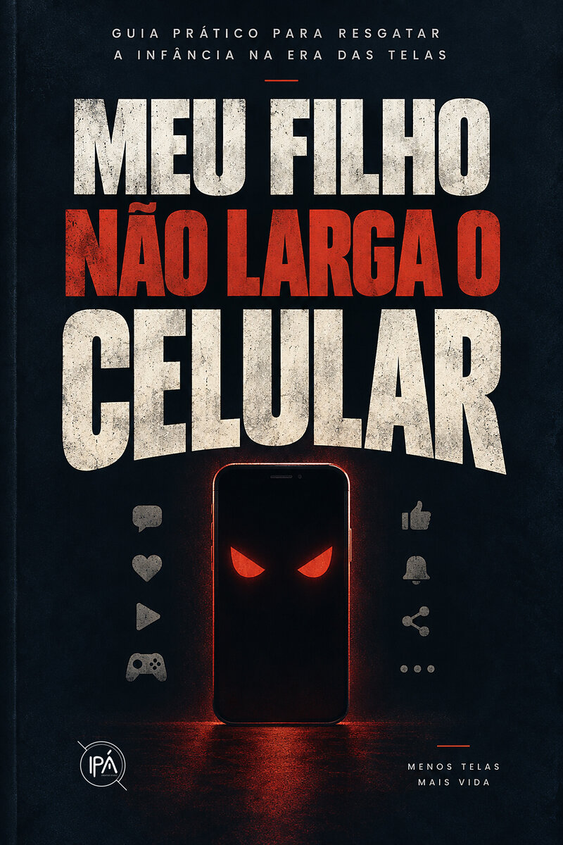 Capa de Meu filho não larga o celular