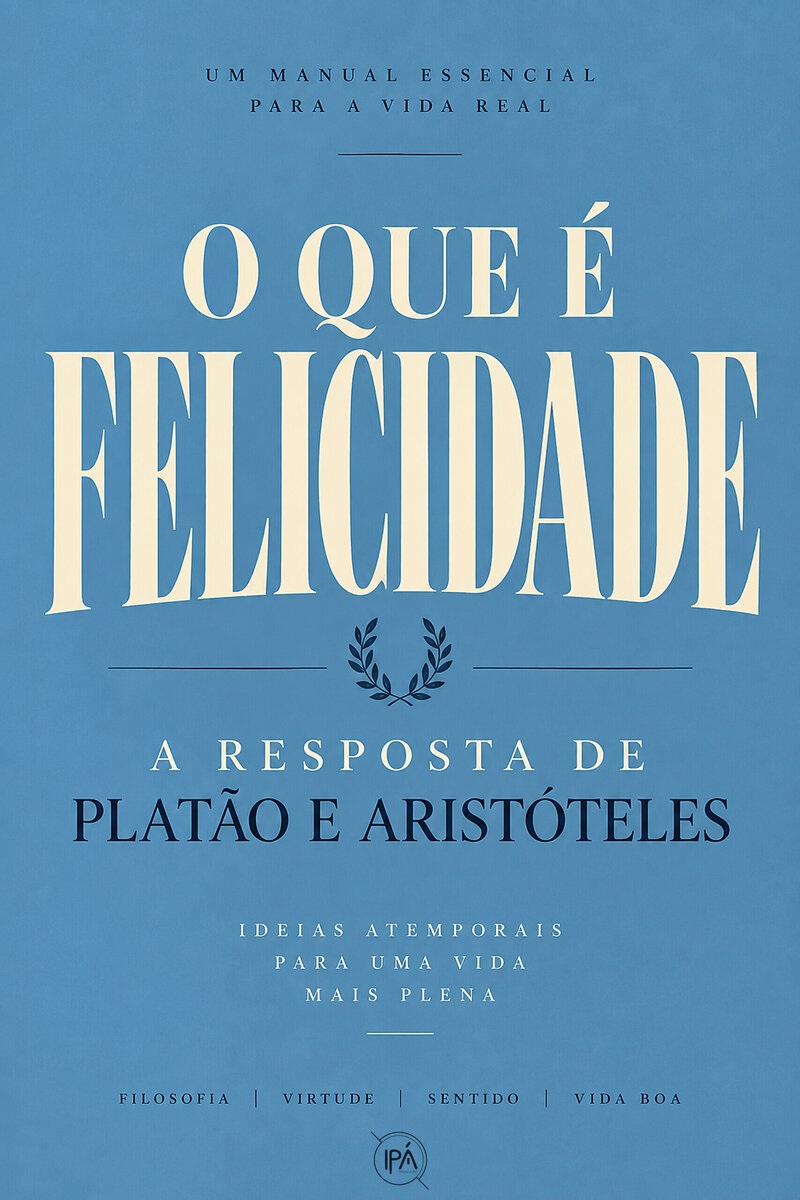 Capa de O que é felicidade