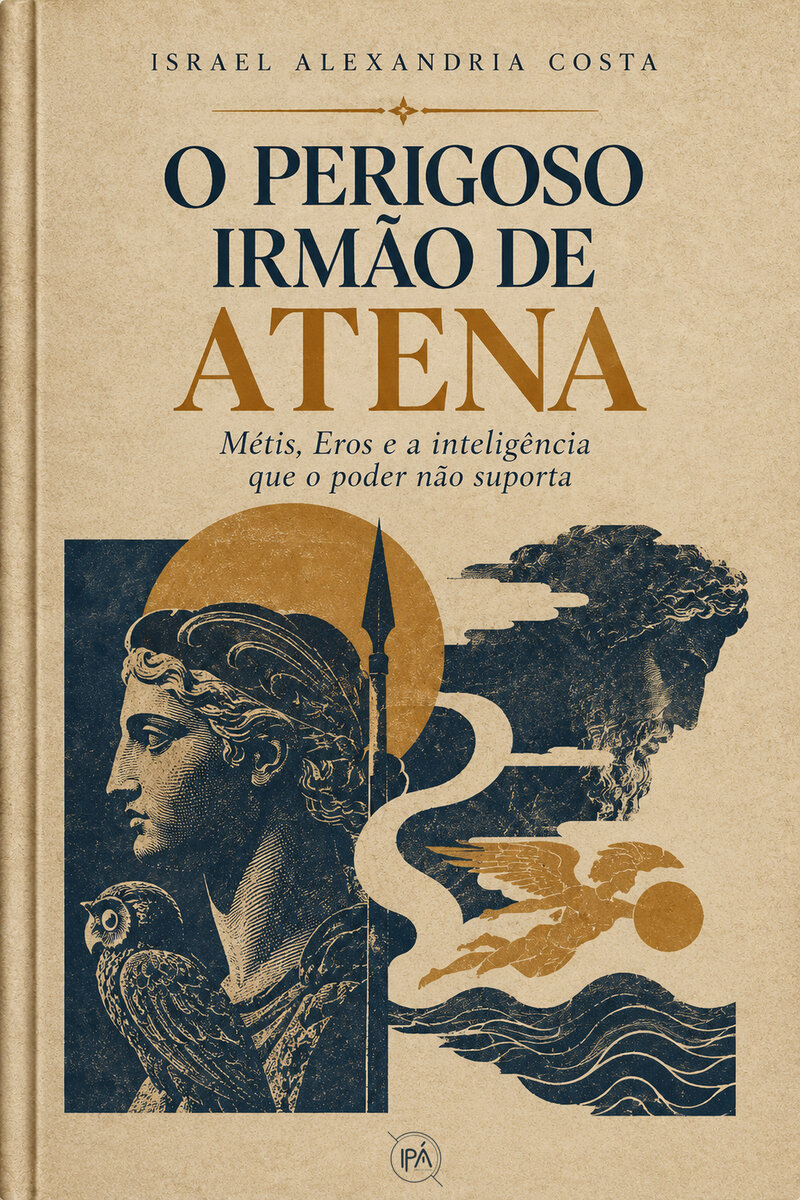 Capa de O perigoso irmão de Atena