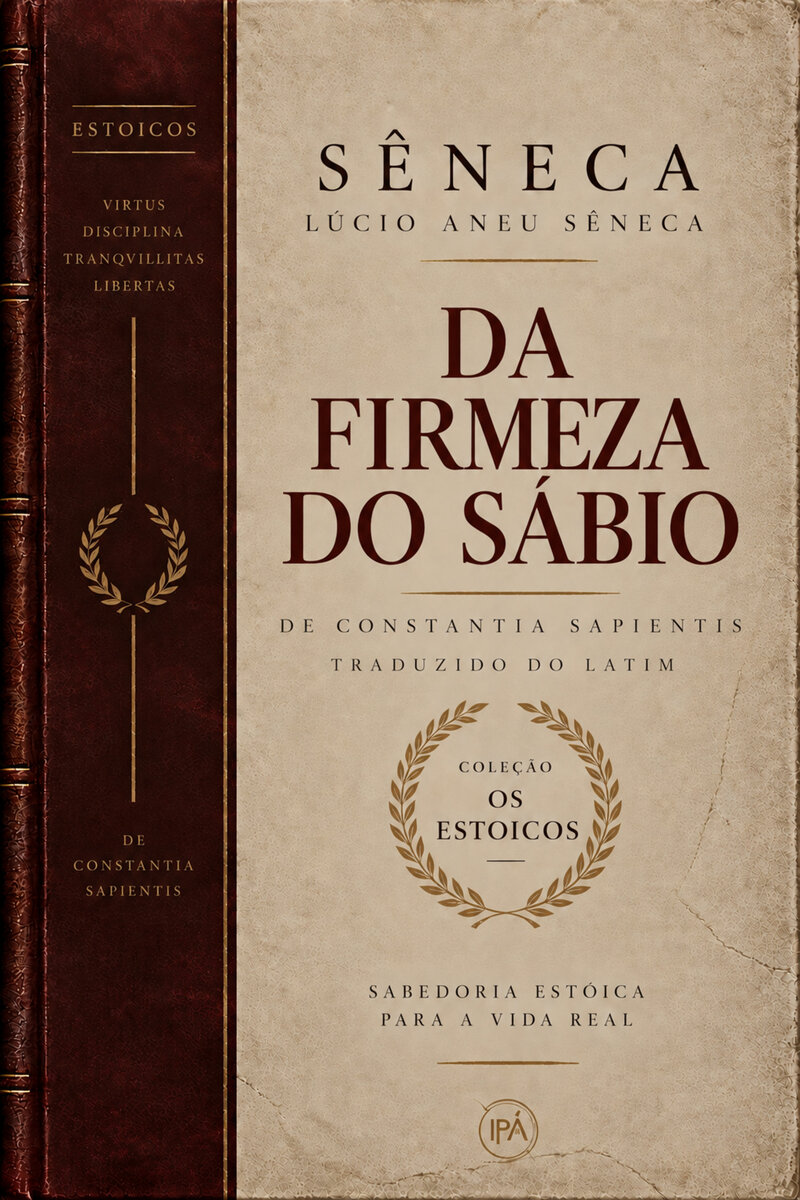 Capa de Da firmeza do sábio